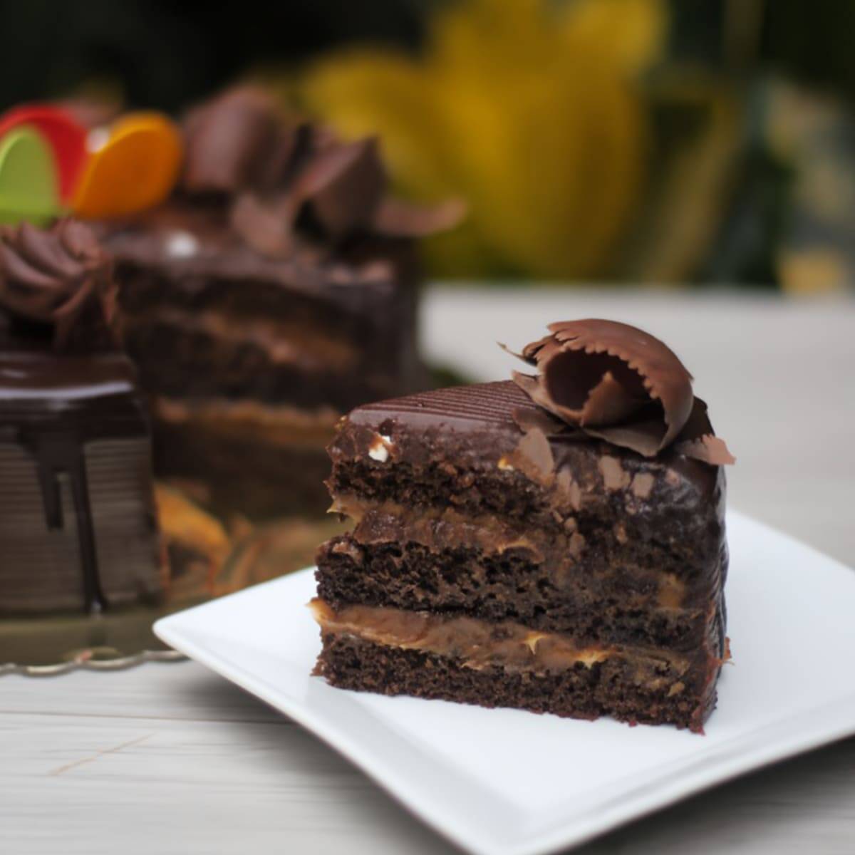 Torta de Chocolate Porción