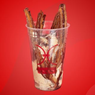 Churros con Helado