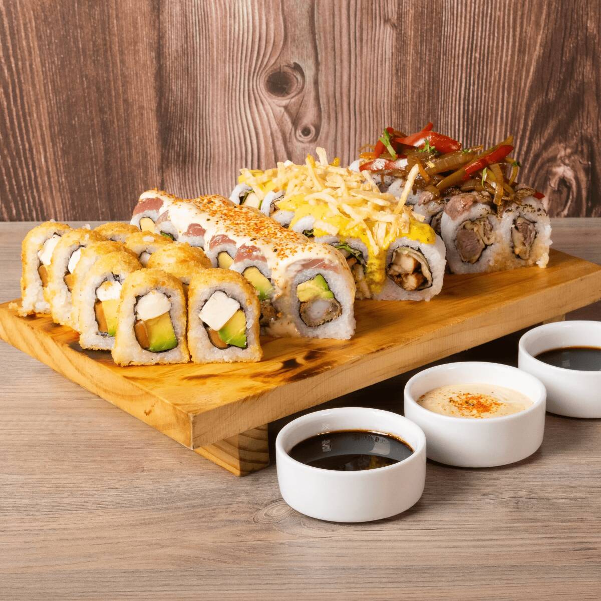 40 makis (4 sabores)