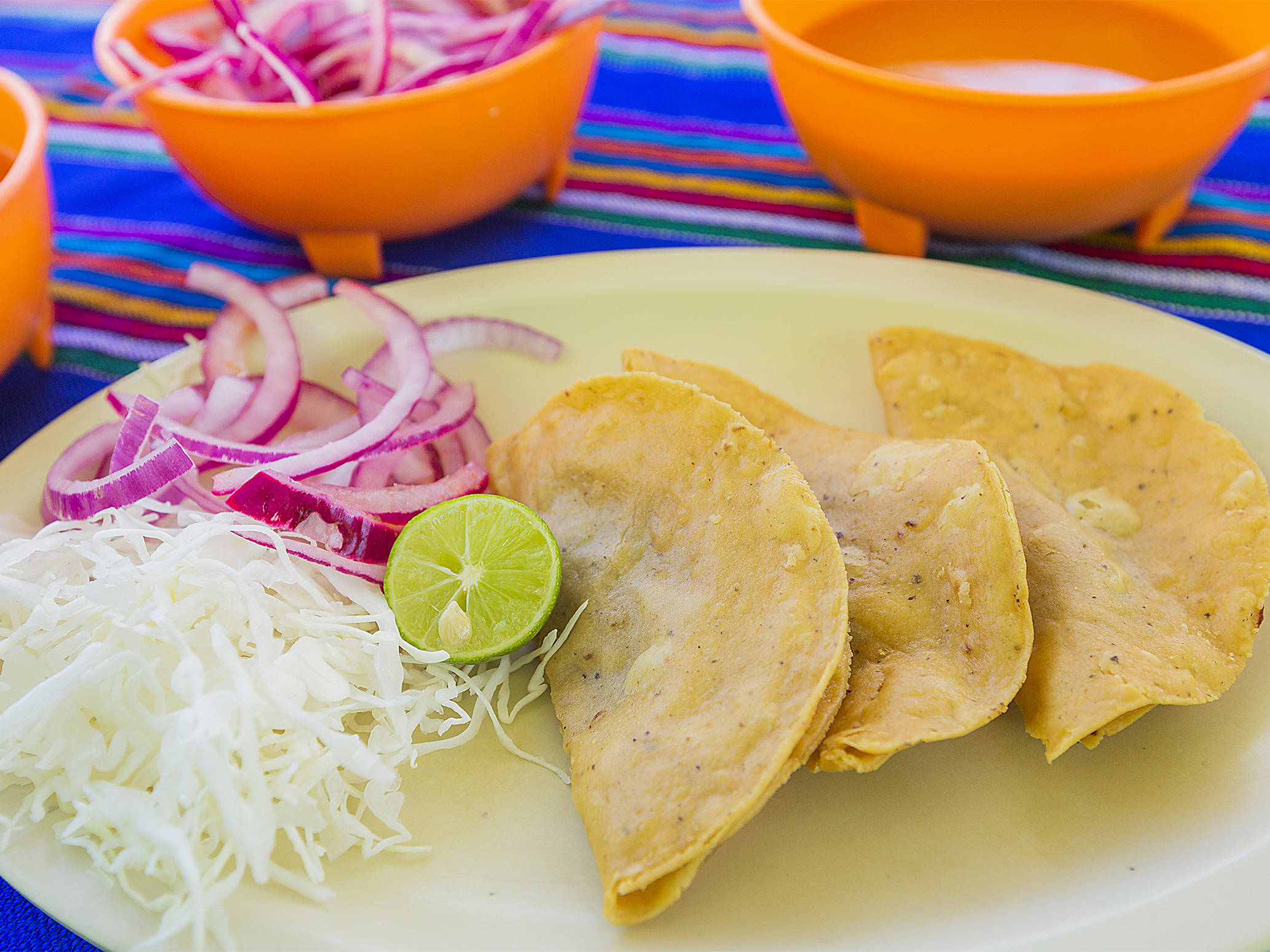 5 TACOS DORADOS SENCILLOS
