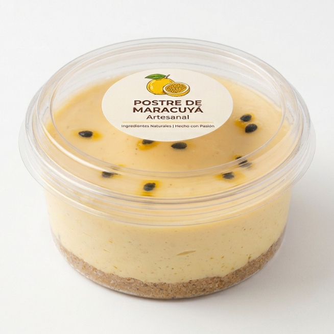Postre de Maracuya Cremoso