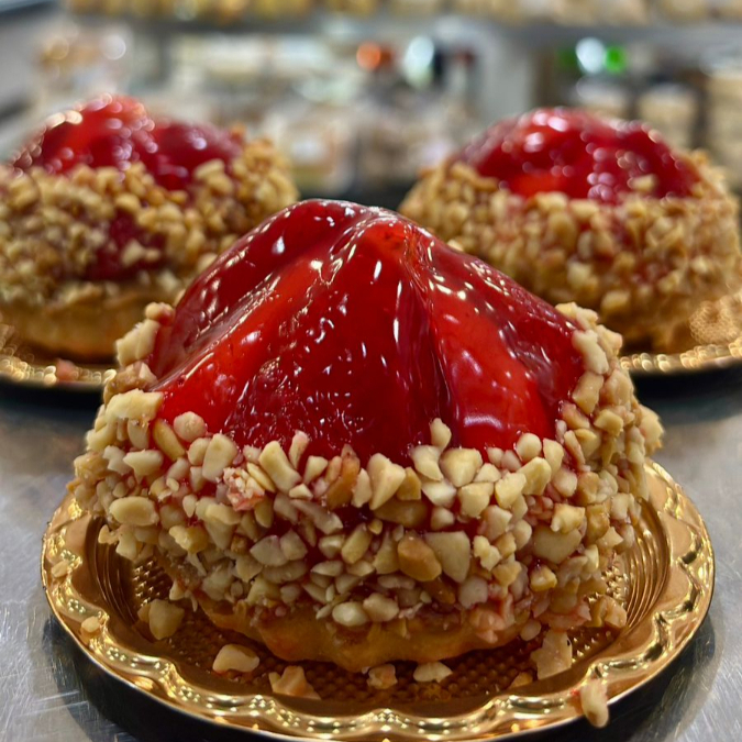 Morangos selecionados