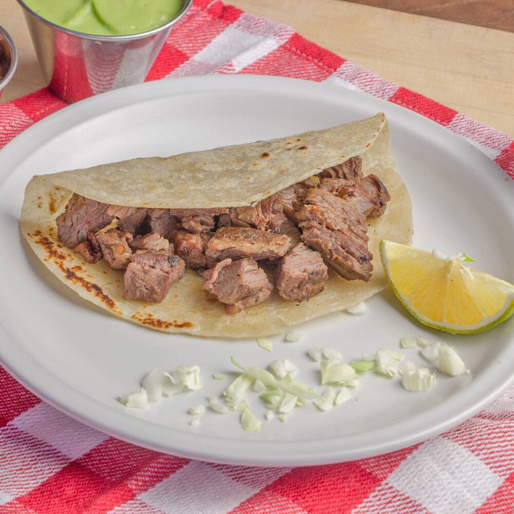 Taco Arrachera Maiz