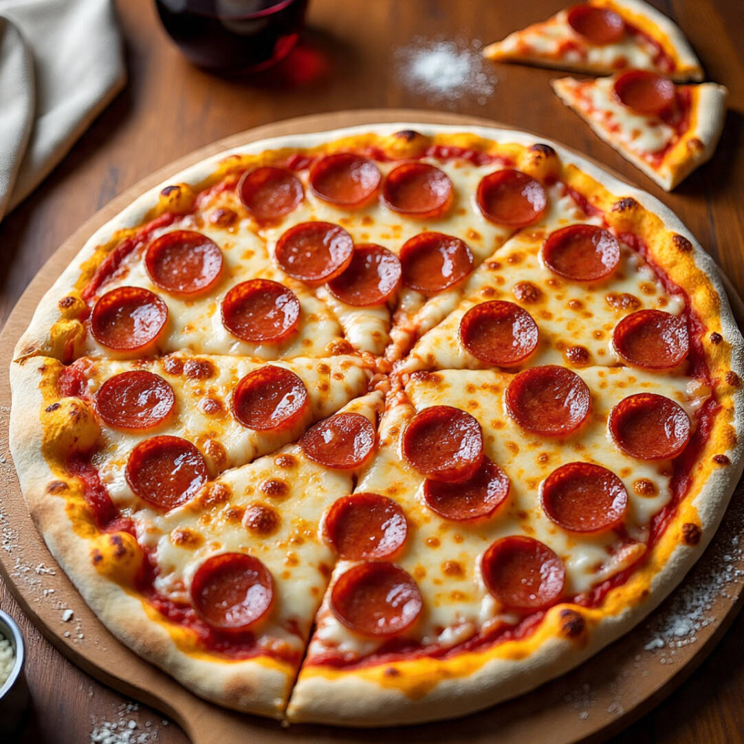 Pizza Mediana de Pepperoni
