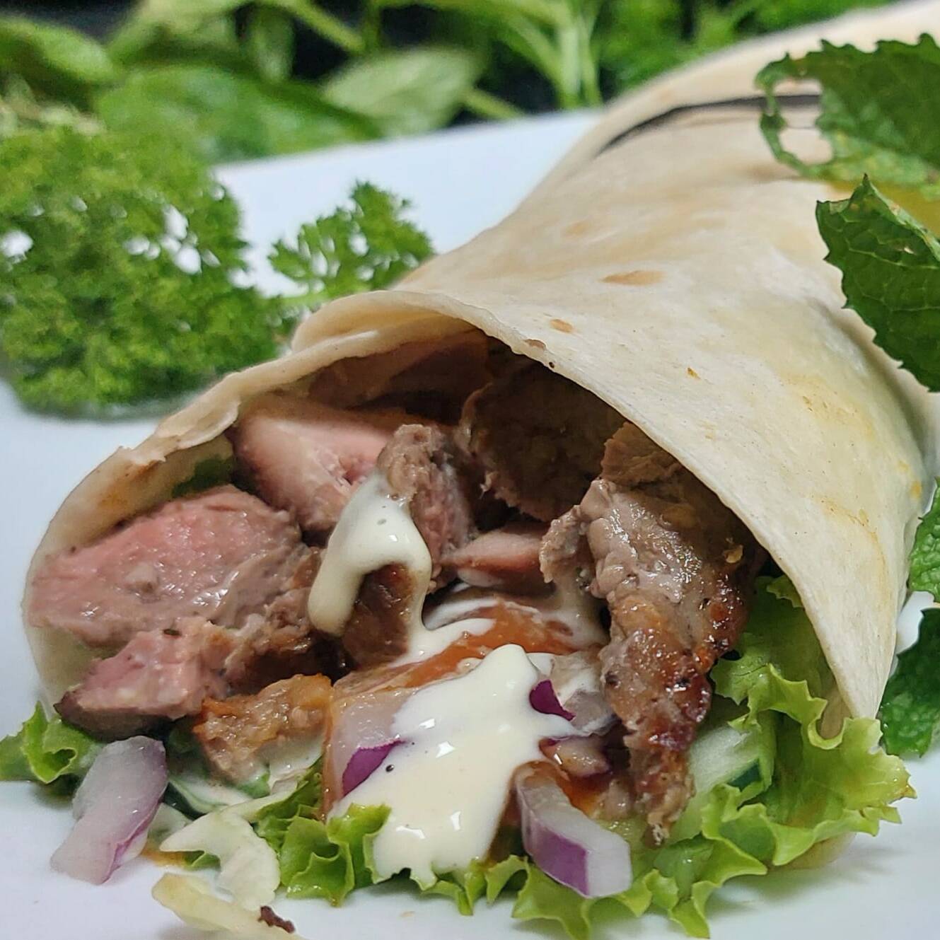 Tico Wrap con Carne