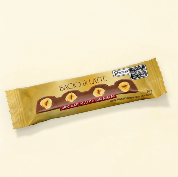 Chocolate ao leite com avelãs 30g