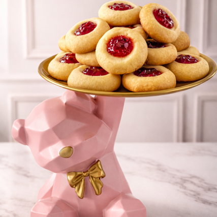 Galleta Fina, Deditos de Mermelada de Fresa