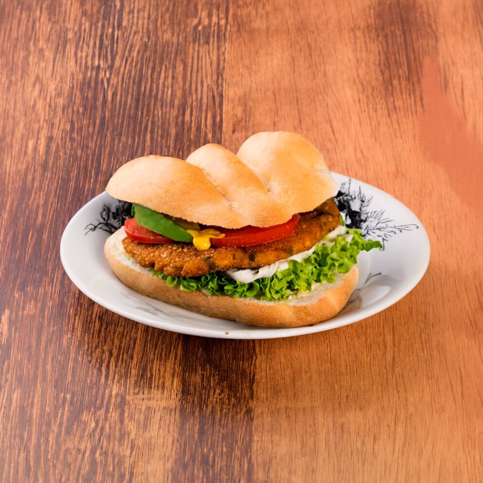 Torta de milanesa de pollo