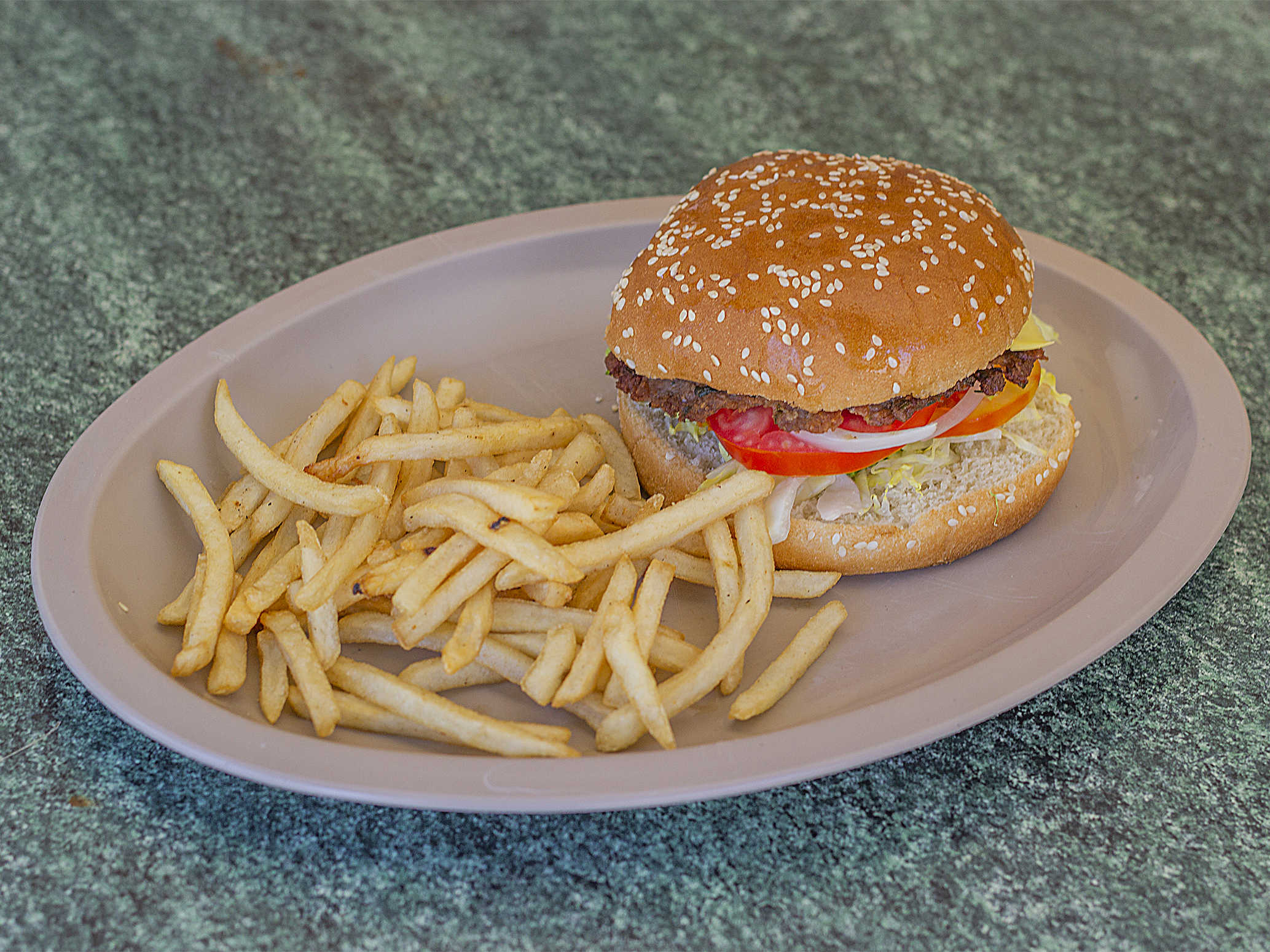 2 Hamburguesas con Papas + 2 Hot Dog