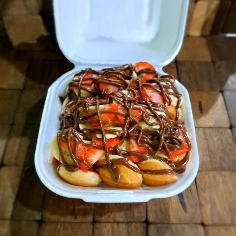 Charola de Mini Hotcakes