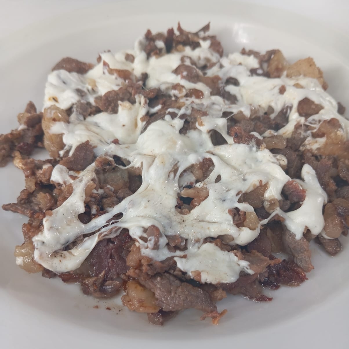Asada con Quesillo