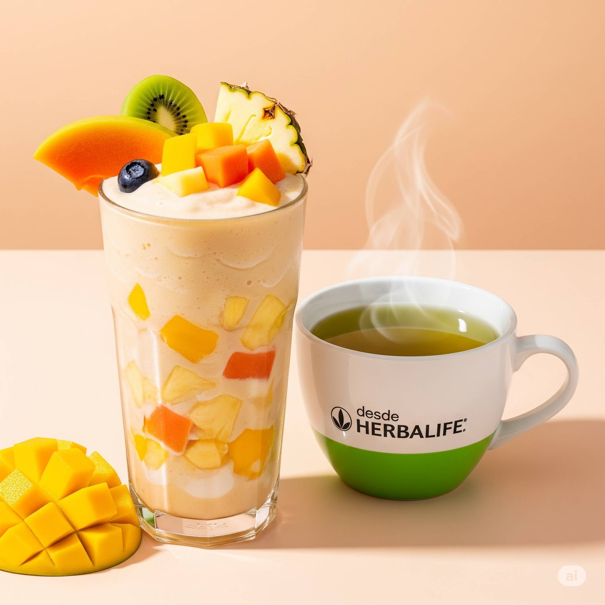 Malteada Frutas Tropicales y Te