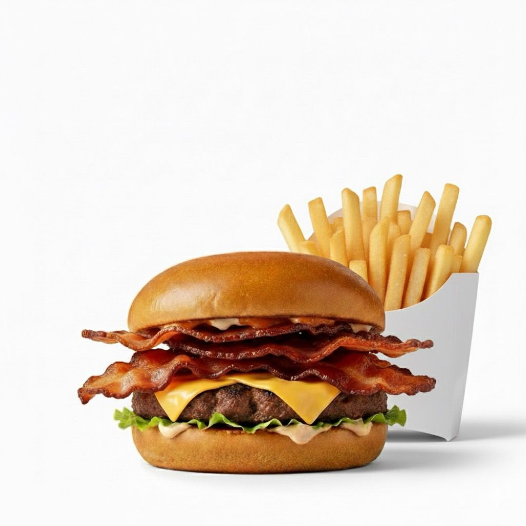 Tocino Burger + Papas