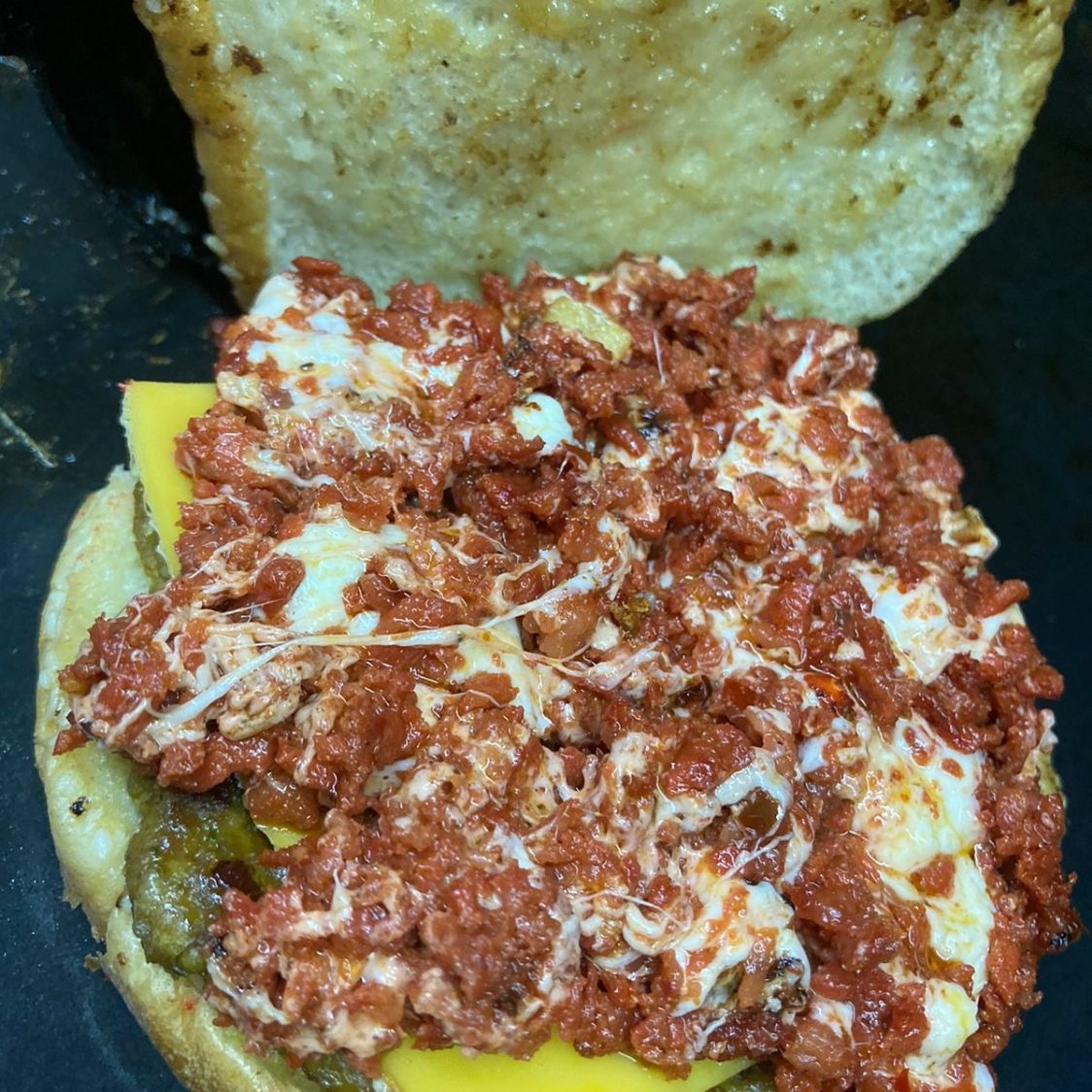 Hamburguesa Choriqueso