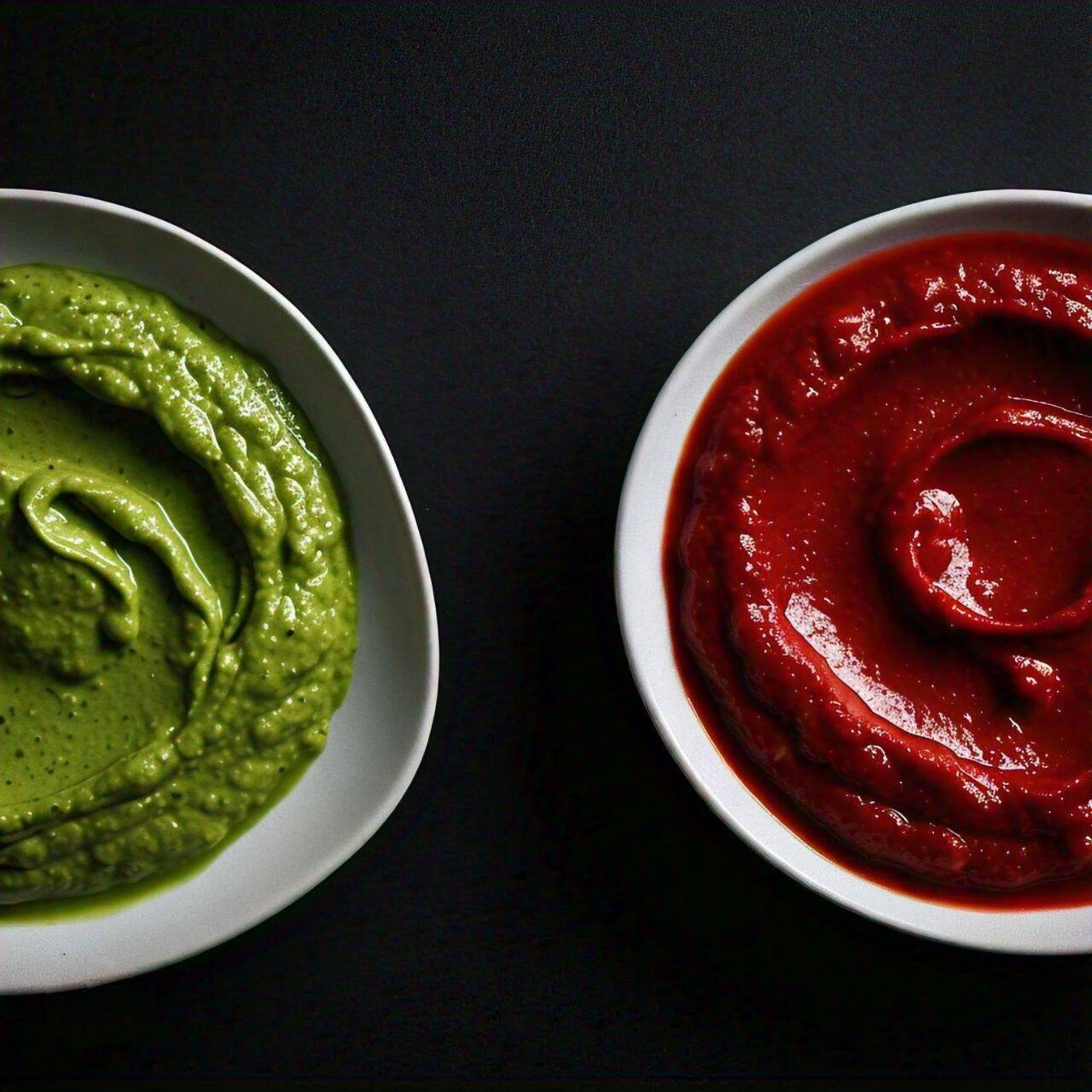 Salsas Verde y Roja