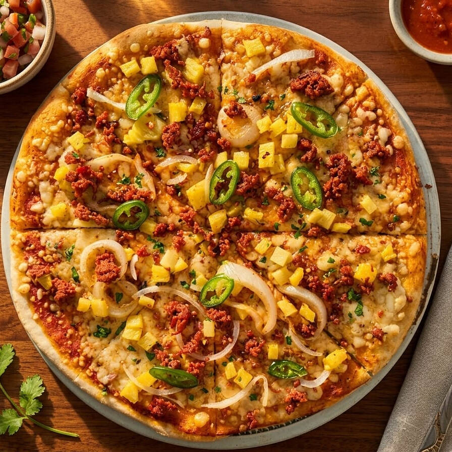 Pizza Chorizo Rojo Grande