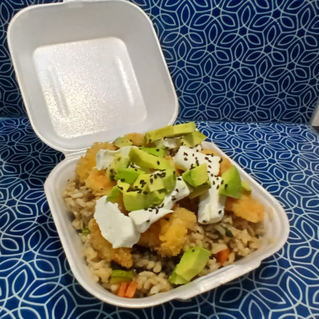 Arroz Frito Especial con Pollo