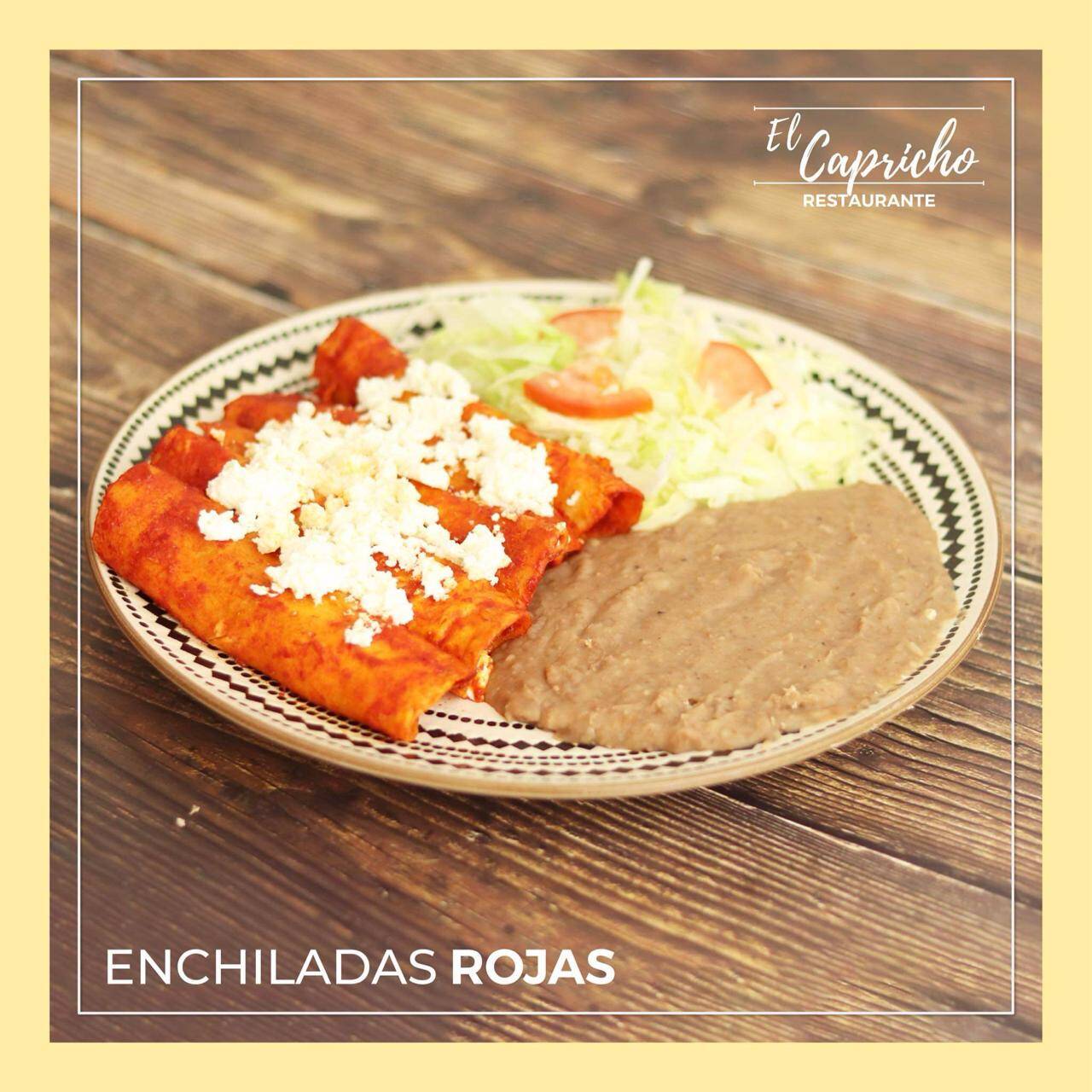 Enchiladas Rojas
