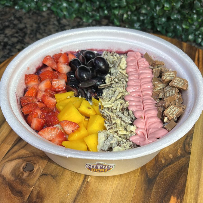 Açaí na tigela personalizado - monte do seu jeito. ( serve 2 pessoas )