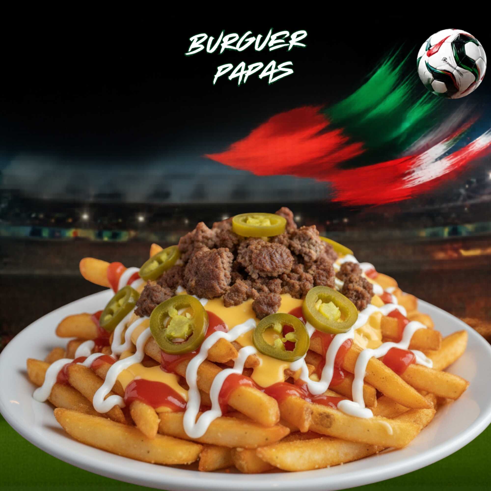 Burguer Papas