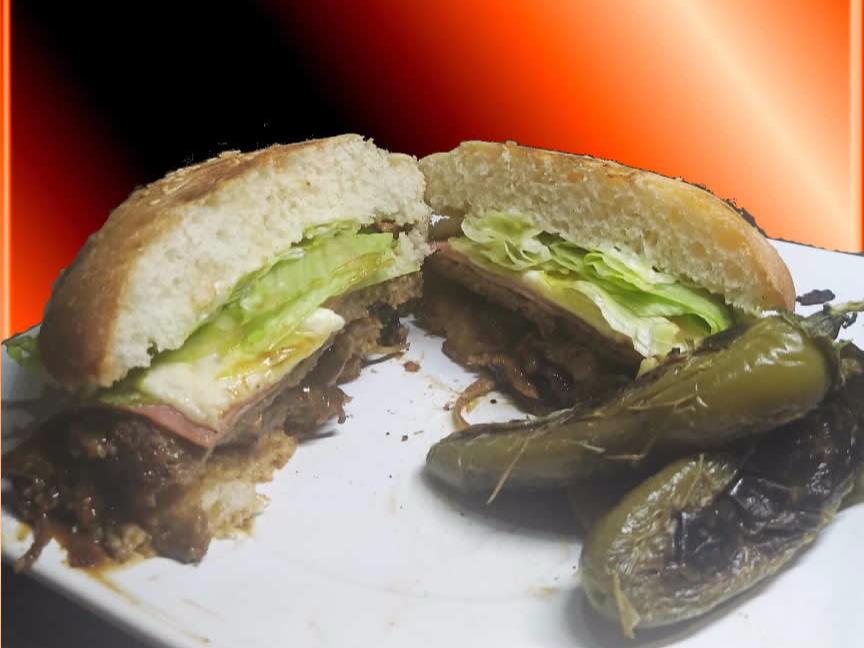 Hamburguesa BBQ *