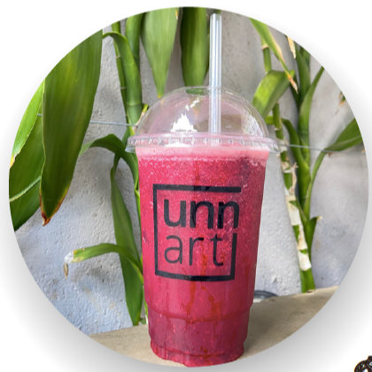 Laranja, Beterraba, Cenoura, Gengibre e agua de coco