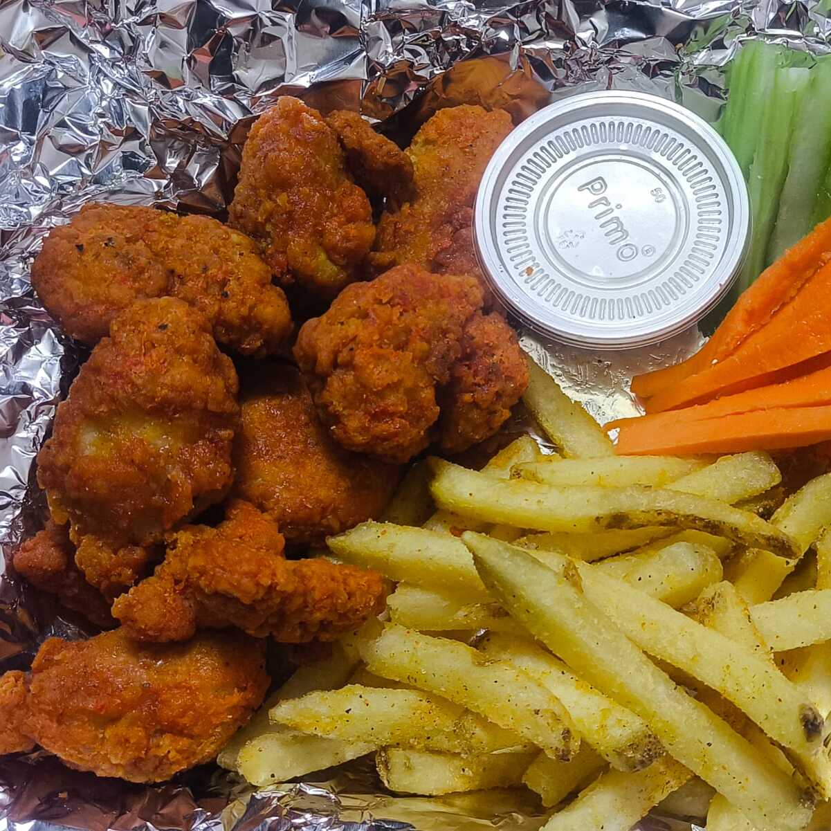 Boneless con papas