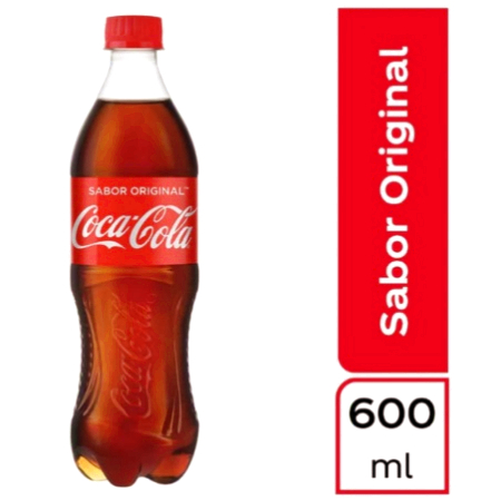 Coca Cola Pet de 600 Ml