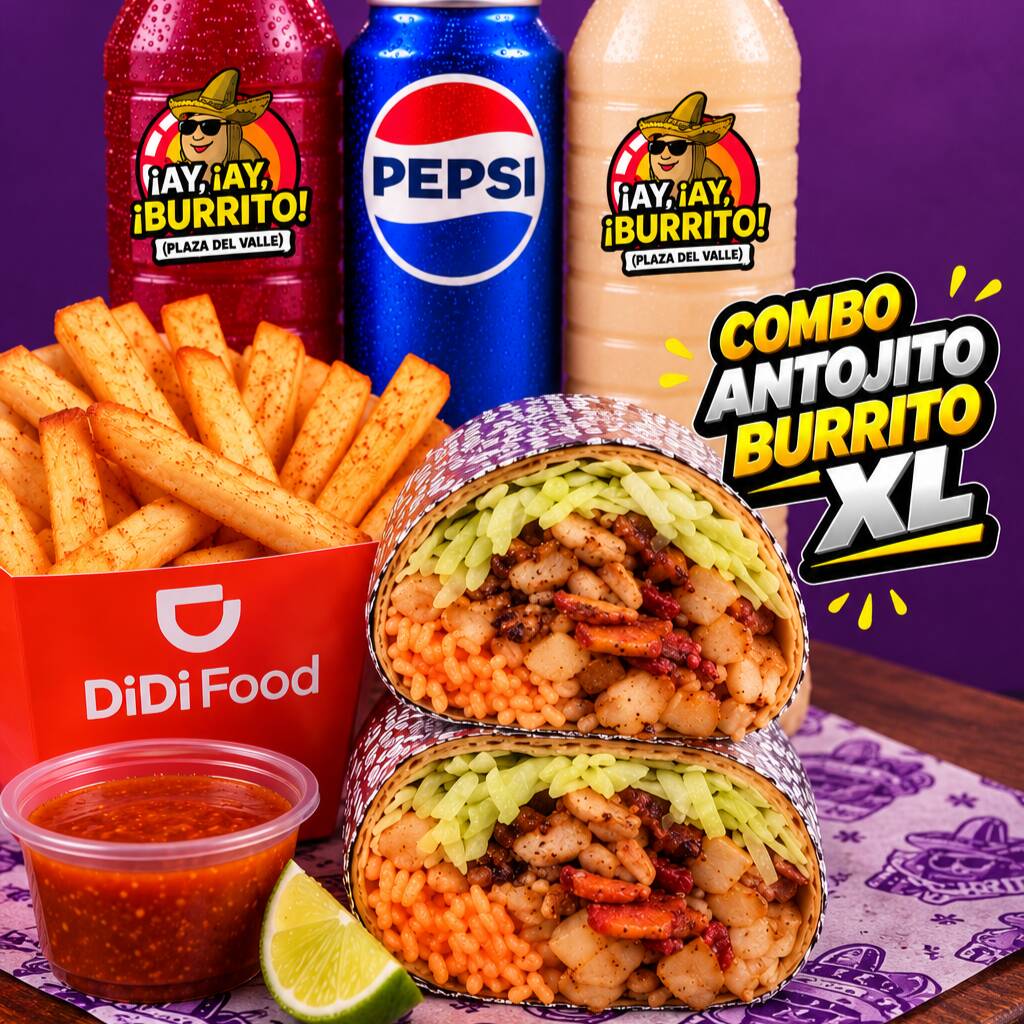 COMBO ANTOJITO BURRITO XL