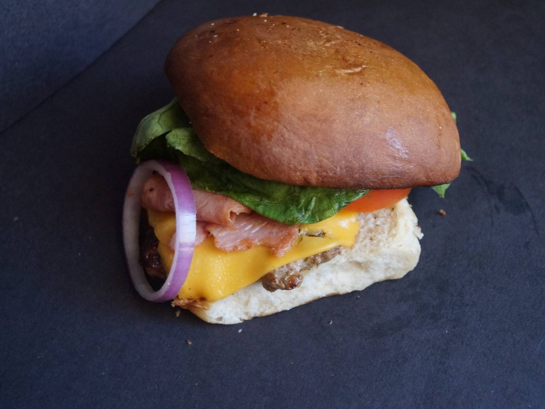 Hamburguesa de Tocino