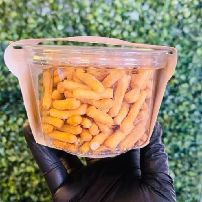 BISCOITO SALGADO SABOR PIMENTA 100G