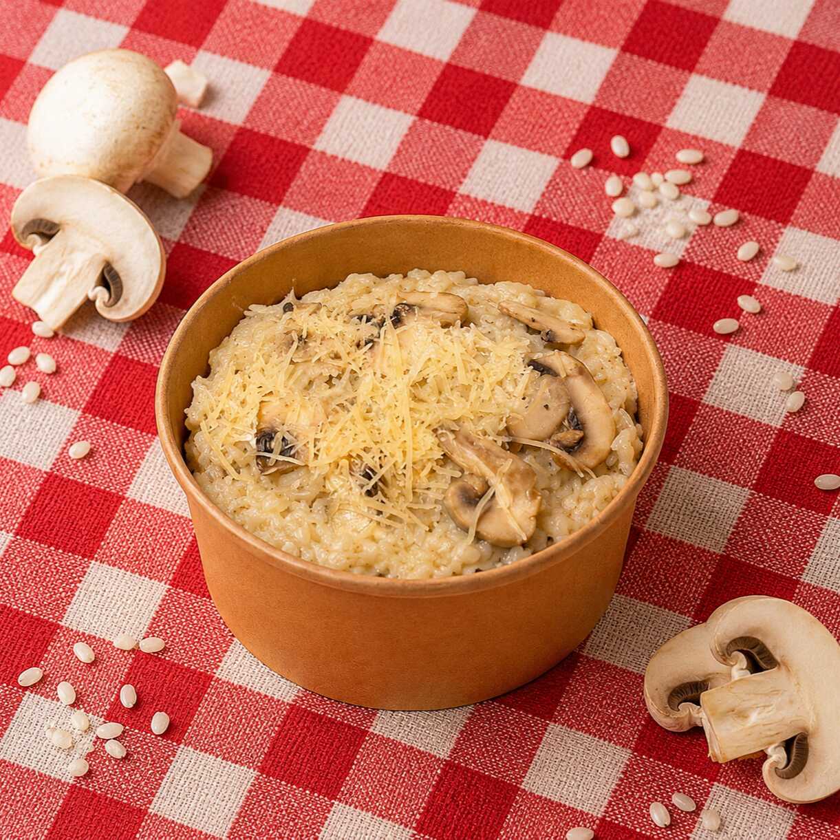 Champiñones y Mozarella