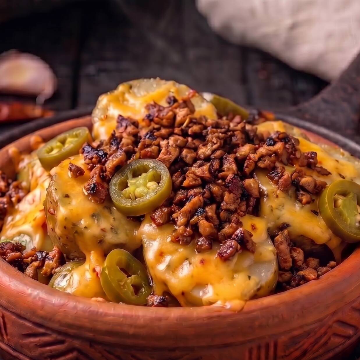 papas cazo con pastor