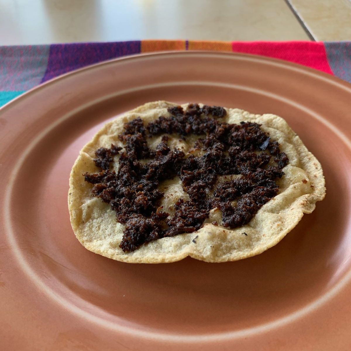 Tortilla con Asiento Chica