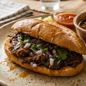 Torta de Birria