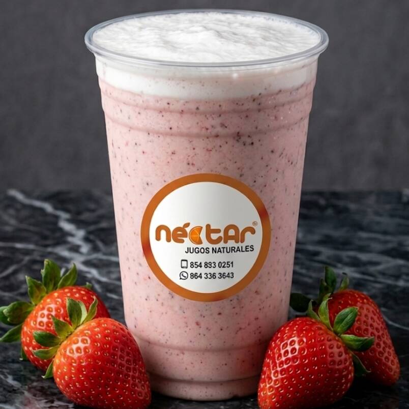 Licuado de Fresa