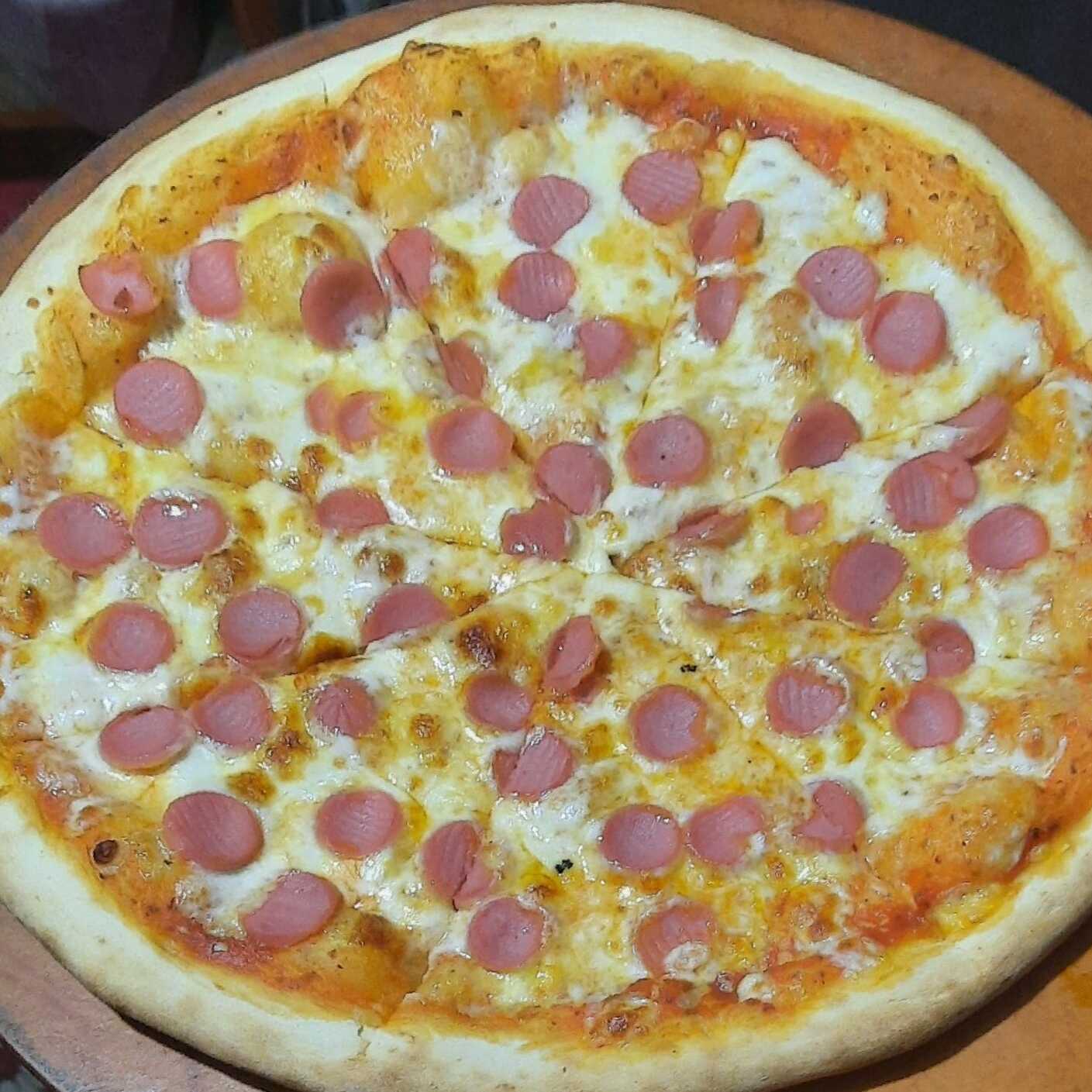 Pizza Familiar de Salchicha