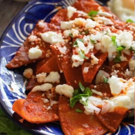 Chilaquiles Rojos