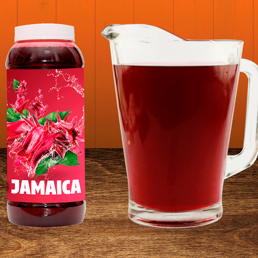 Agua De Jamaica 1L