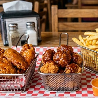 COMBO Alitas + Boneless + Papas + Jarritos