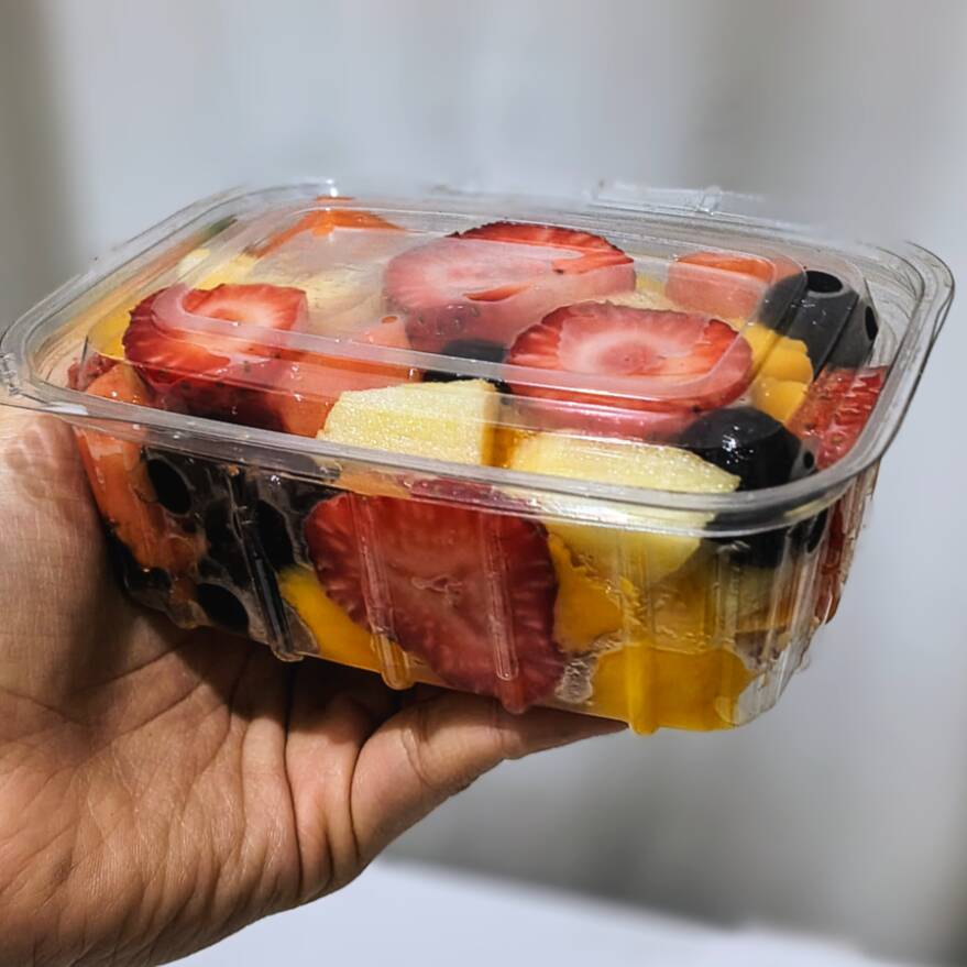 250ml de frutas selecionadas e frescas, mas agora em porção maior!