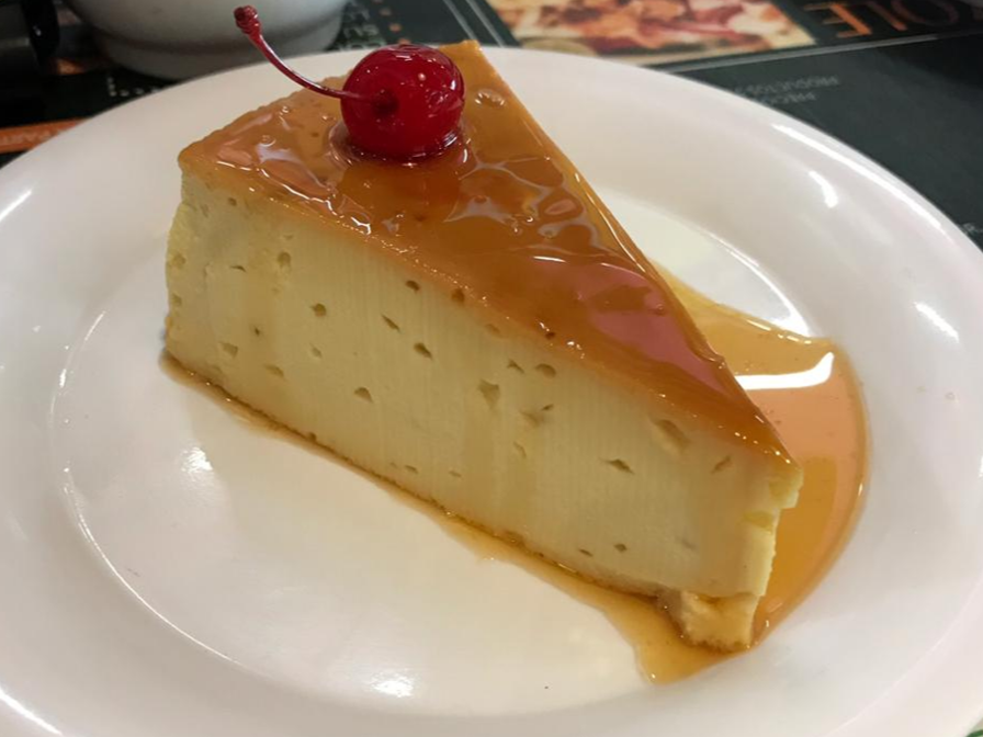 Flan Napolitano Rebanada