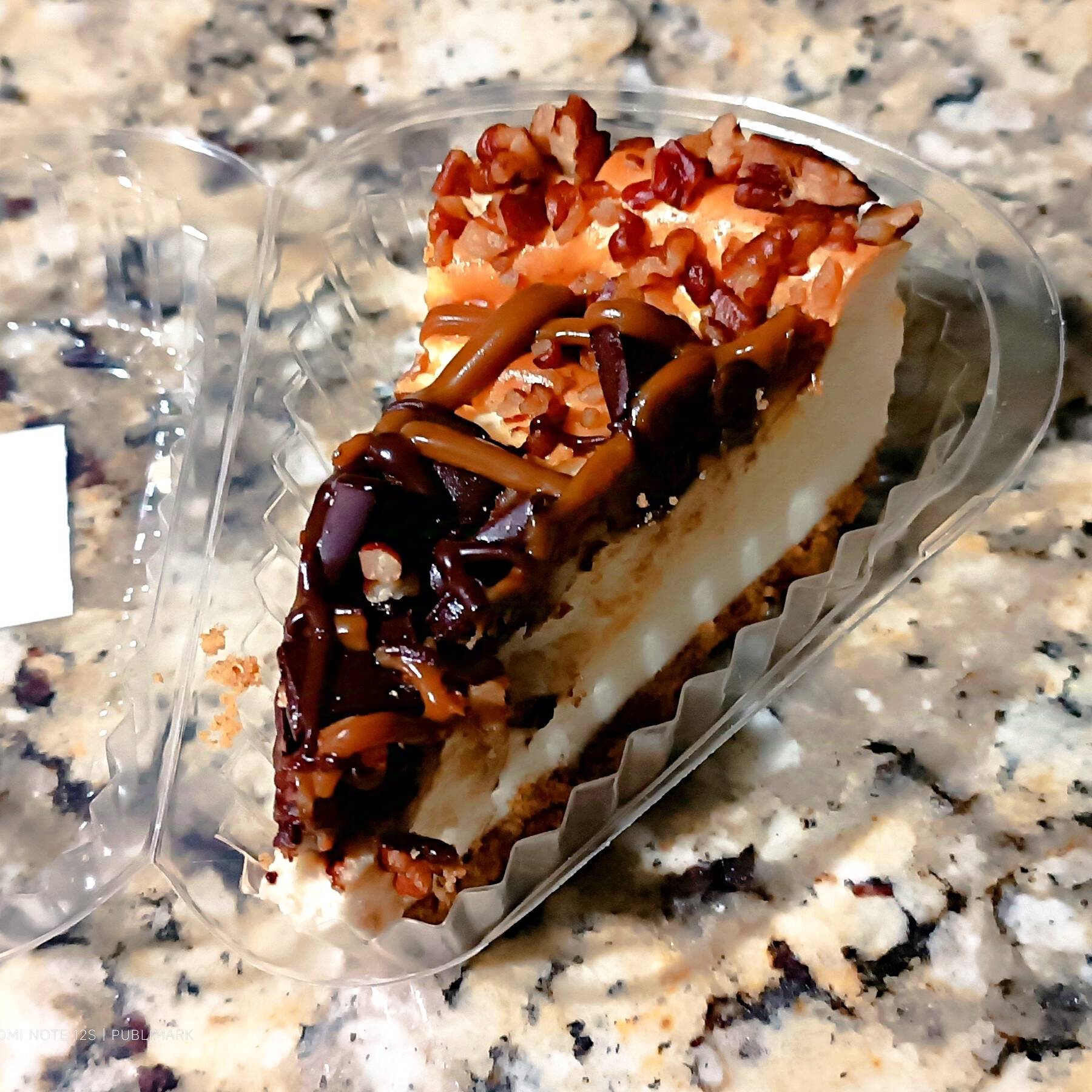 Rebanada de Pay Con Chocolate