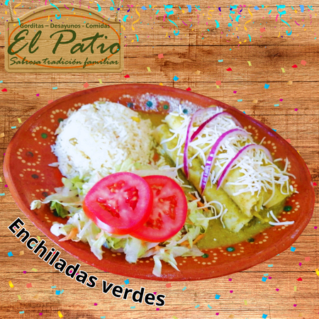 Enchiladas Verdes