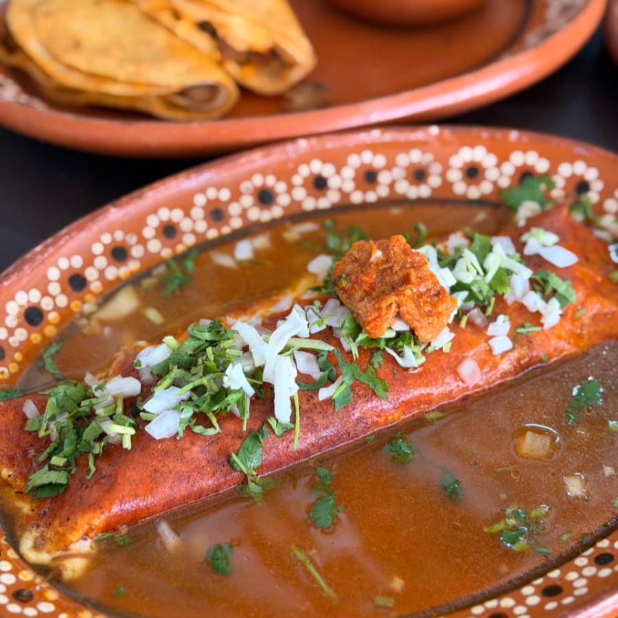 Taco Encontrado de Chicharrón