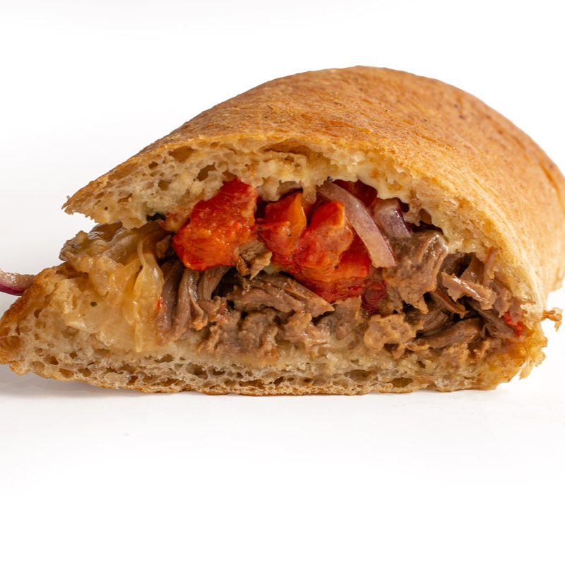 Torta de Brisket con Pimientos
