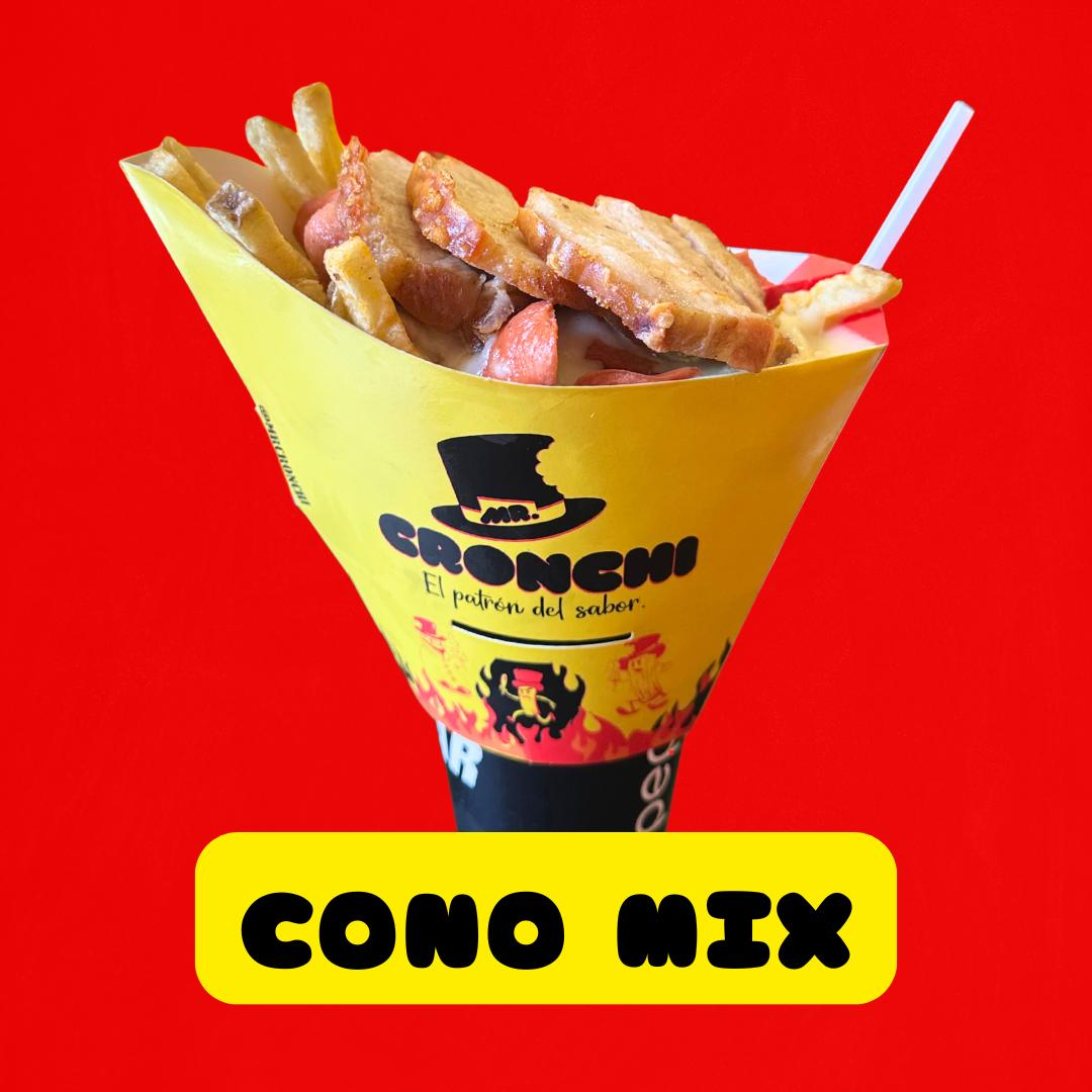 Cono MIX + gaseosa 16 onz