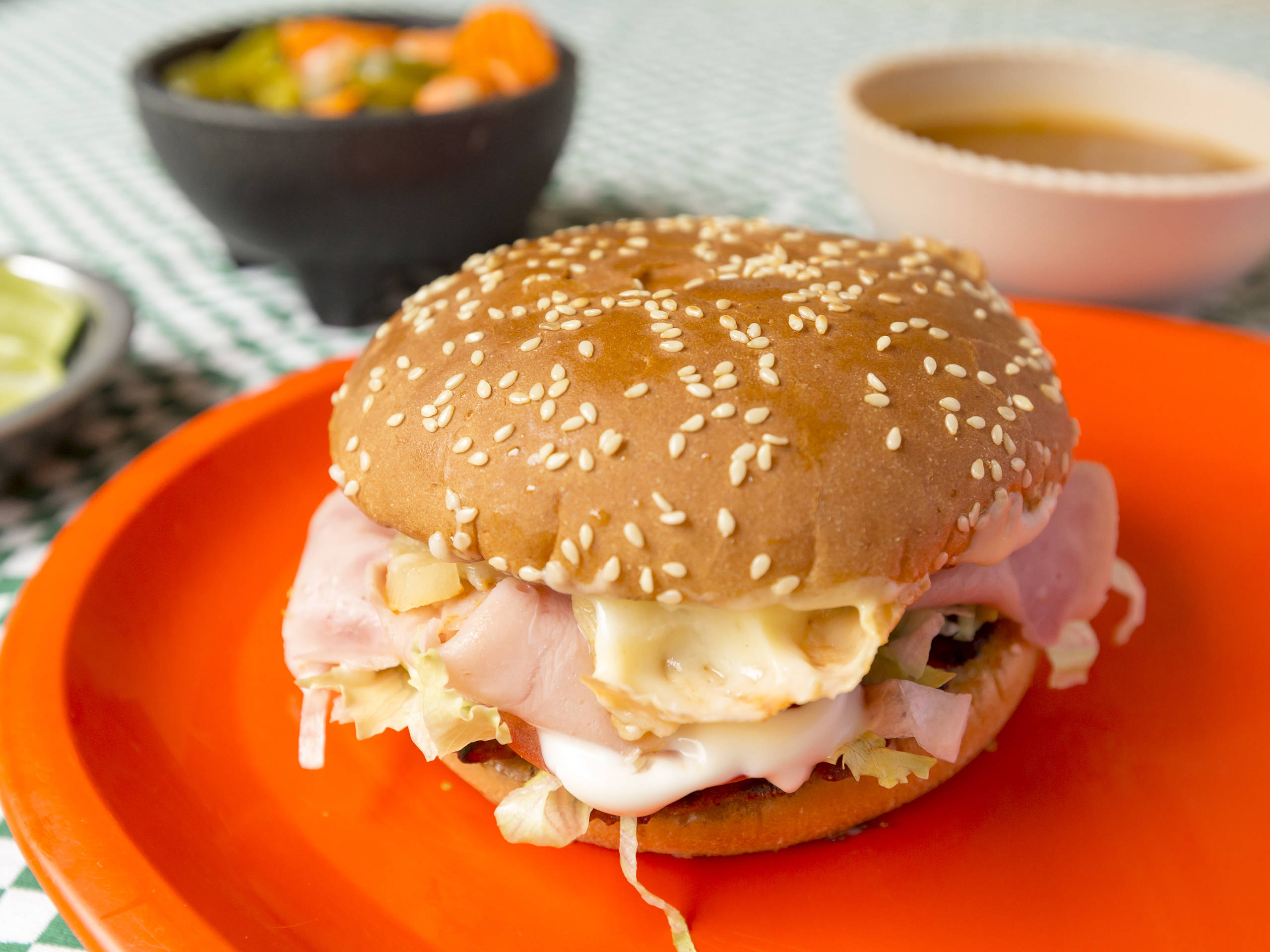 Hamburguesa Hawaiana