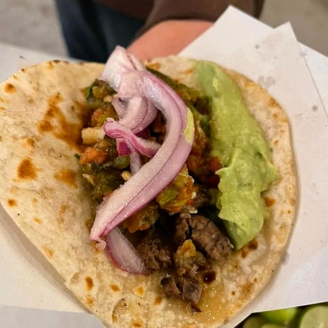 Taco de Asada Harina