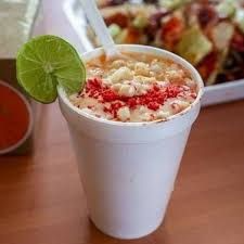 Elote en vaso mediano